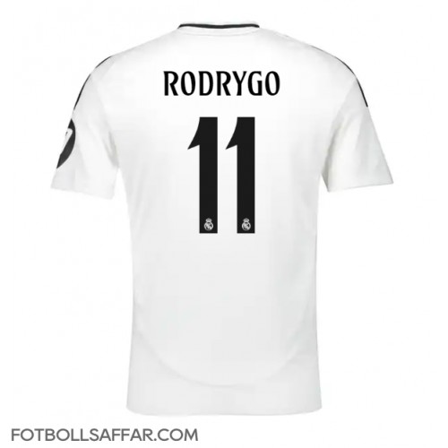 Real Madrid Rodrygo Goes #11 Hemmatröja 2024-25 Kortärmad